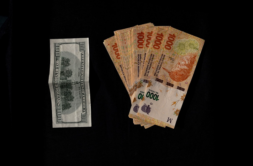 Dollar vs Peso - Credits: Bloomberg/Sarah Pabst