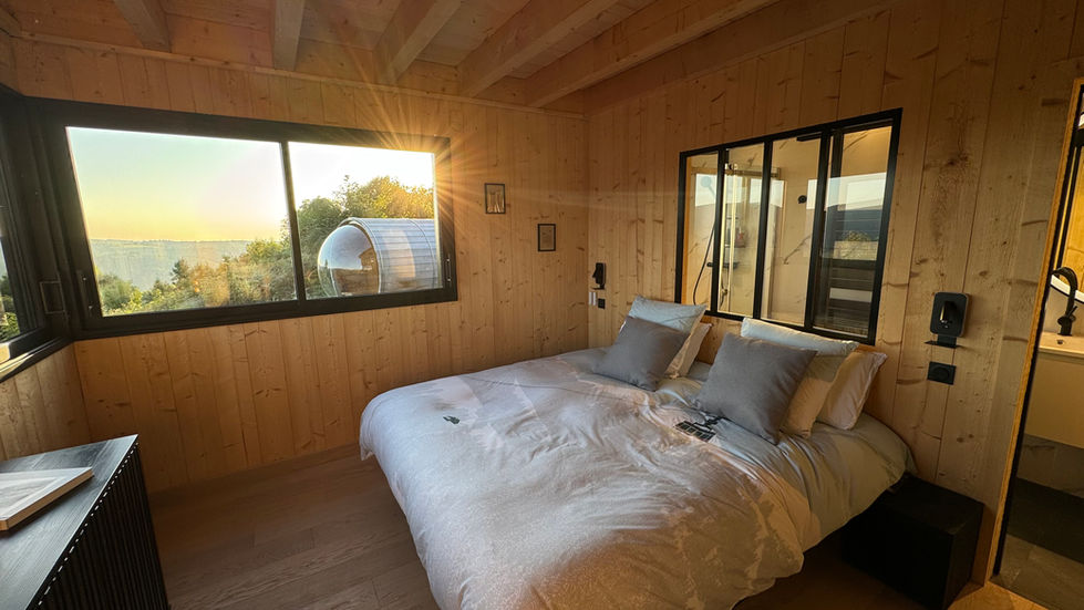 airbnb auvergne chalet luxe altus 1124 murat le quaire sauna