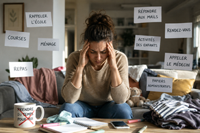 Femme prenant du temps pour elle afin de réduire la culpabilité et le stress.