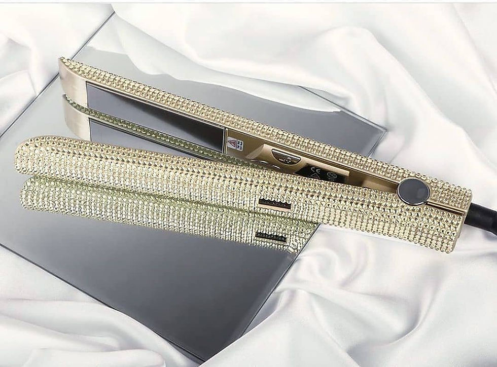 Bedazzled bling Hair Straightener 