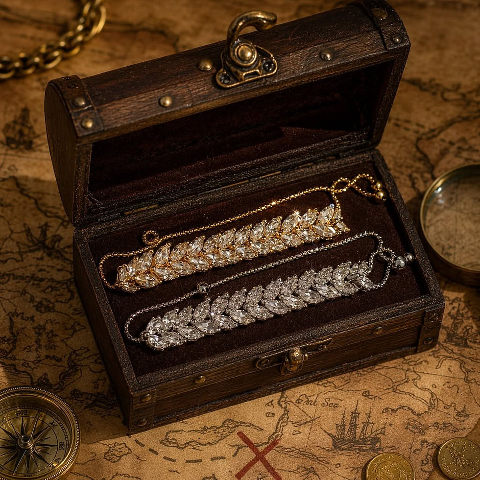 Thumbnail: Royal Laurel Bracelet (Adjustable) 