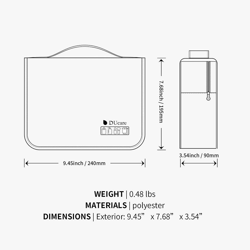 Thumbnail: Original Ducare make up travel bag