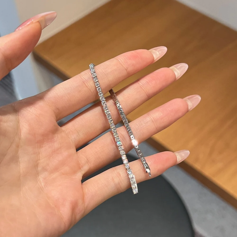 Thumbnail: Amara Tennis Bracelet (925 sterling silver) 