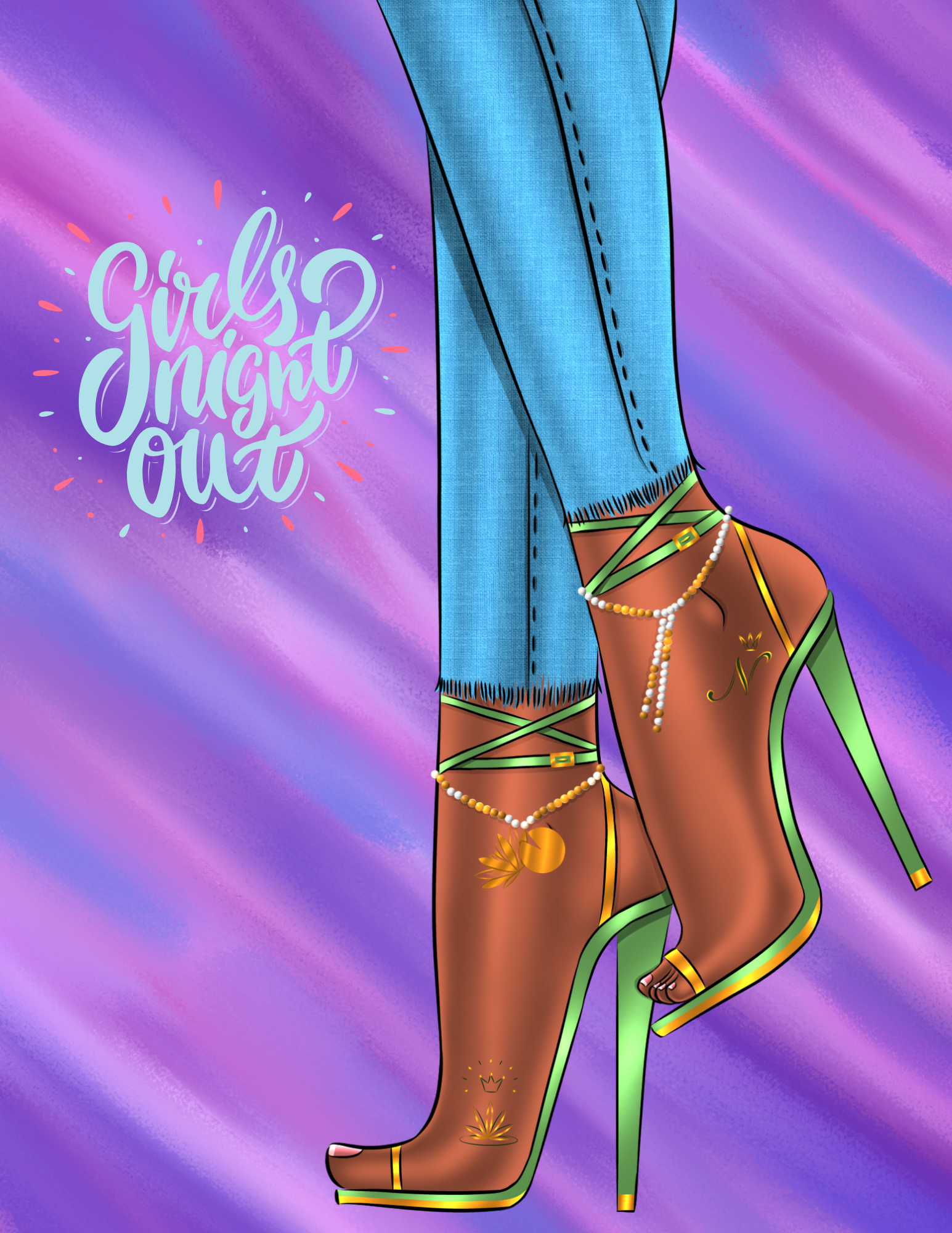 Girls Night Out - Denim