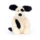 Bashful Black & Cream Puppy