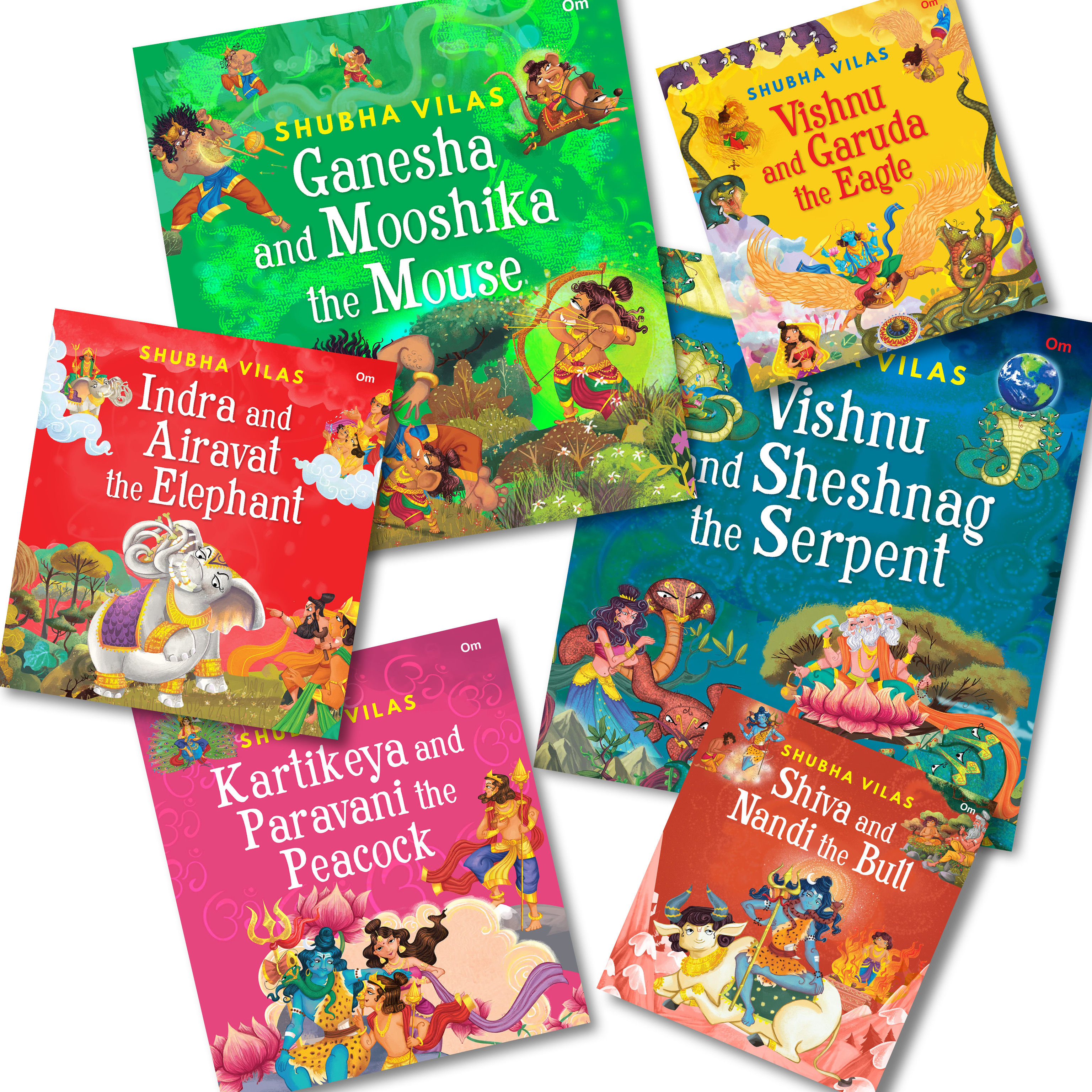 Vehicles of Gods Set by Shubha Vilas