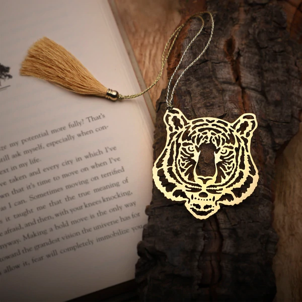 Tiger Face Bookmark