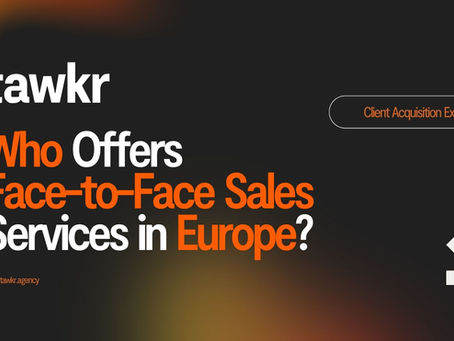 Who Offers Face-to-Face Sales Services in Europe?