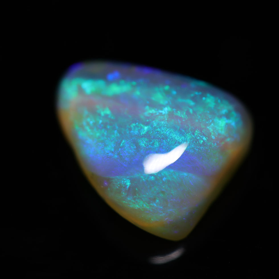 Thumbnail: 2.7ct Australian Crystal Opal 10.7x9.3x4.6mm