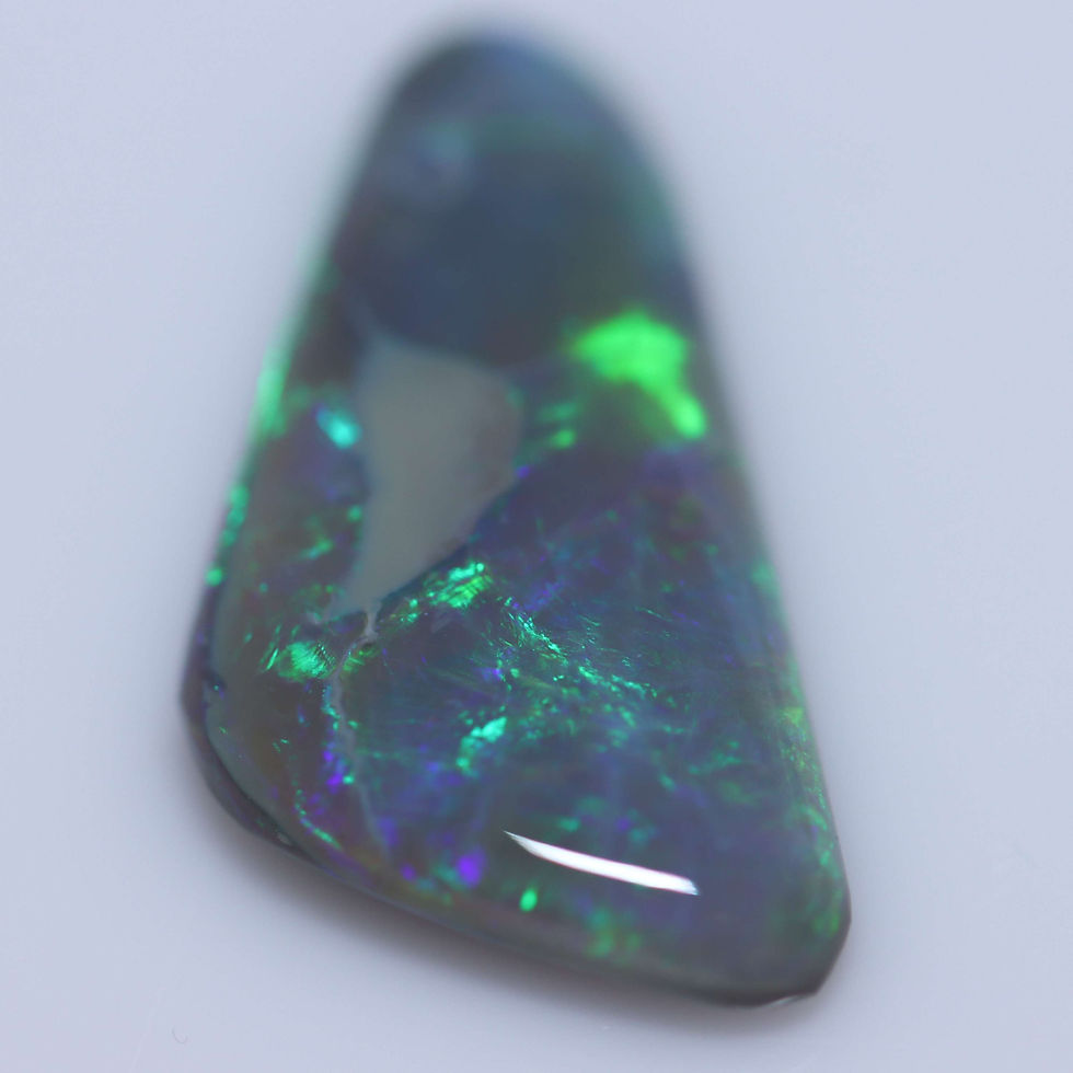 Thumbnail: 9.2ct Australian Dark Opal 25.8x13.4x4.5mm