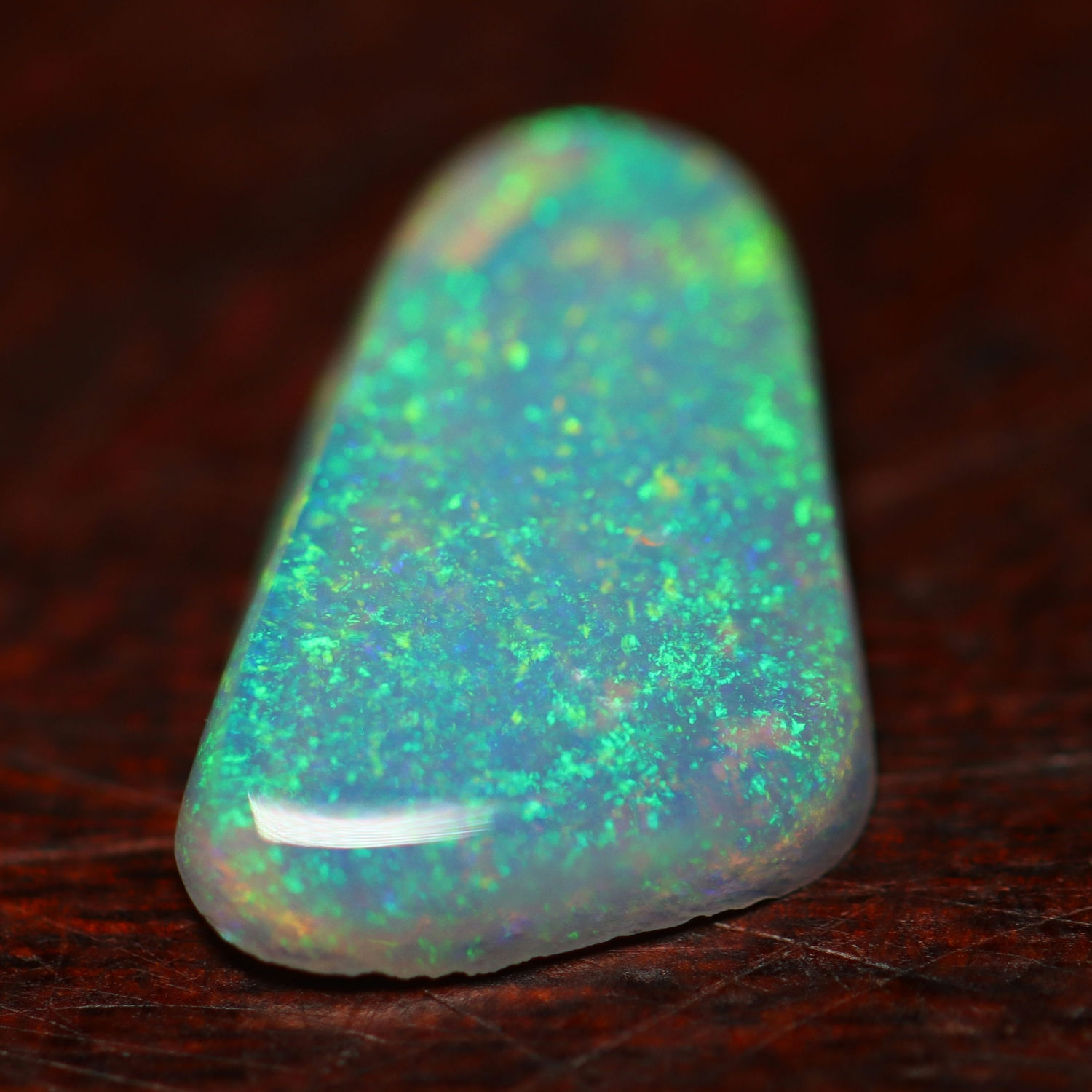 .88ct Australian Crystal Opal 9.2x6.8x2.3mm