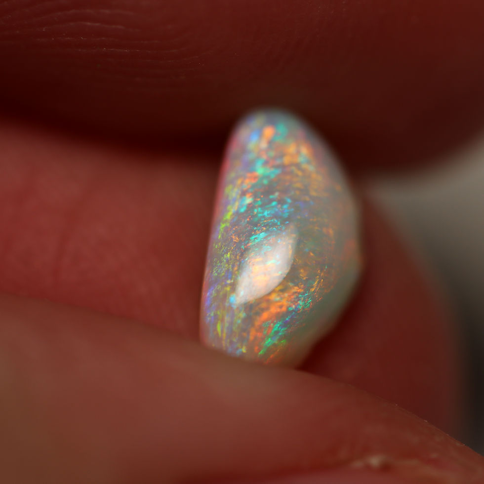 Thumbnail: 1.2ct White Opal 10.2x5.94x3.8mm