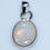Thumbnail: 1.8ct Australian White Opal Silver Pendant 