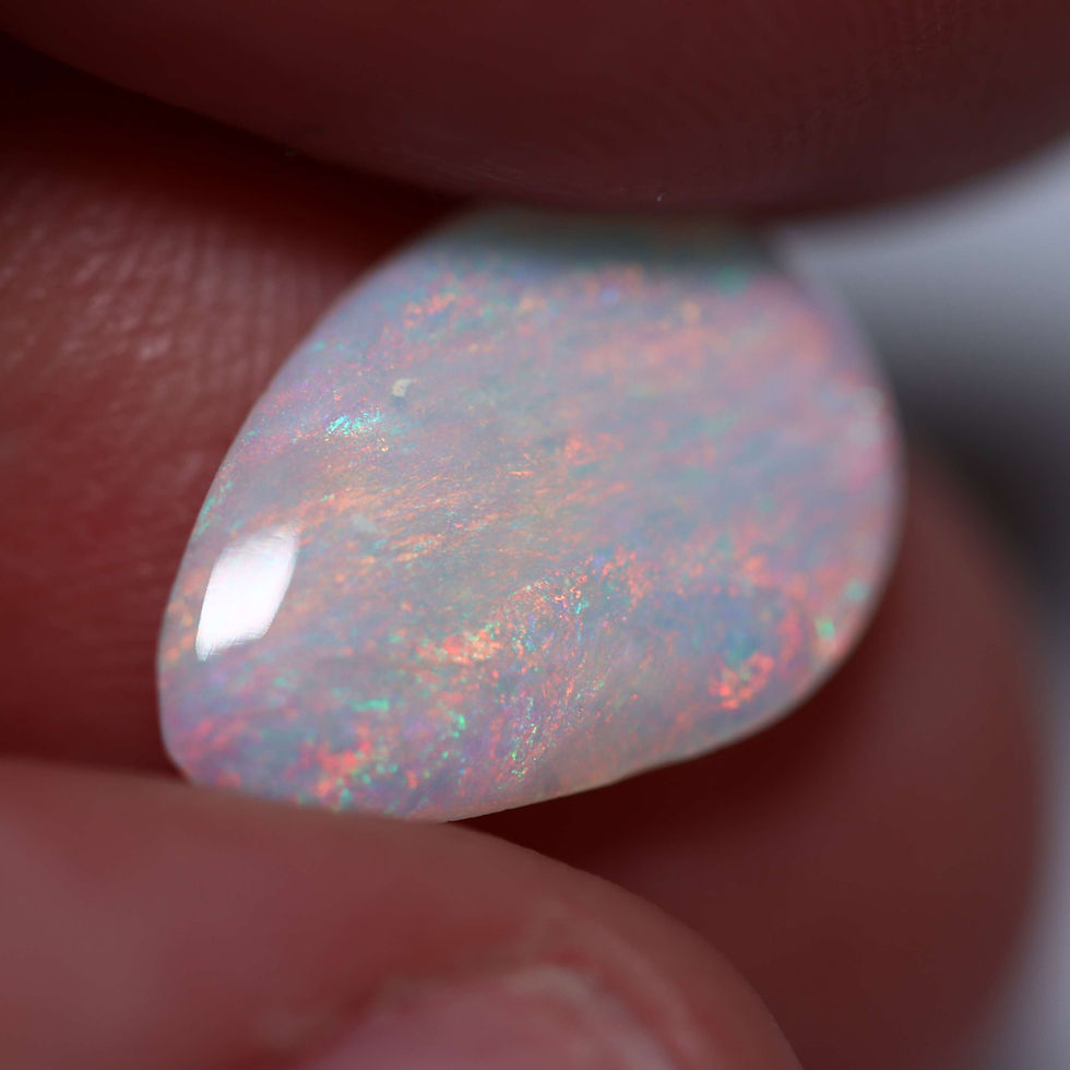 Thumbnail: 1.9ct White Opal 15.6x10.6x1.9mm