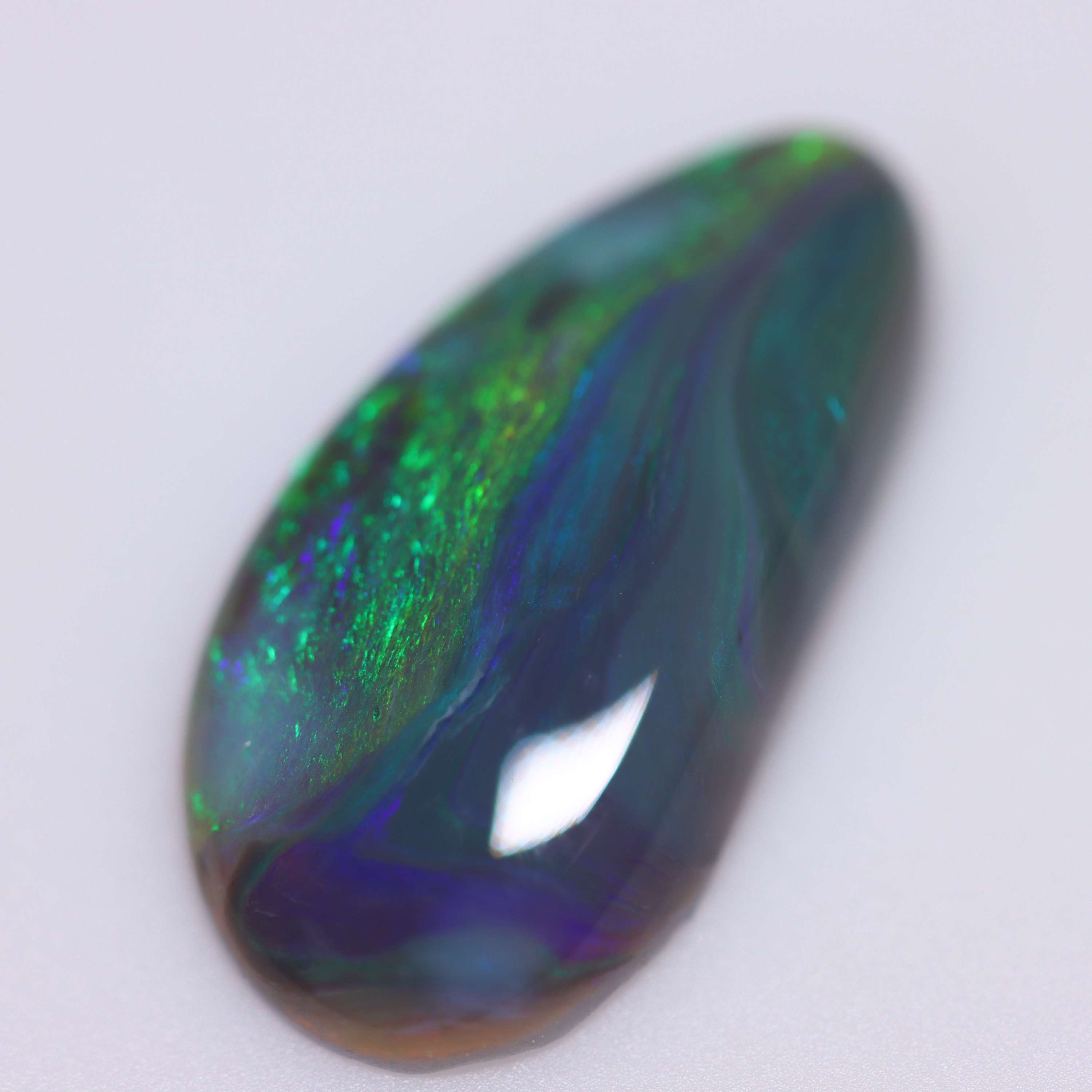 8.0ct Australian Dark Opal 22.5x11.7x5.3mm