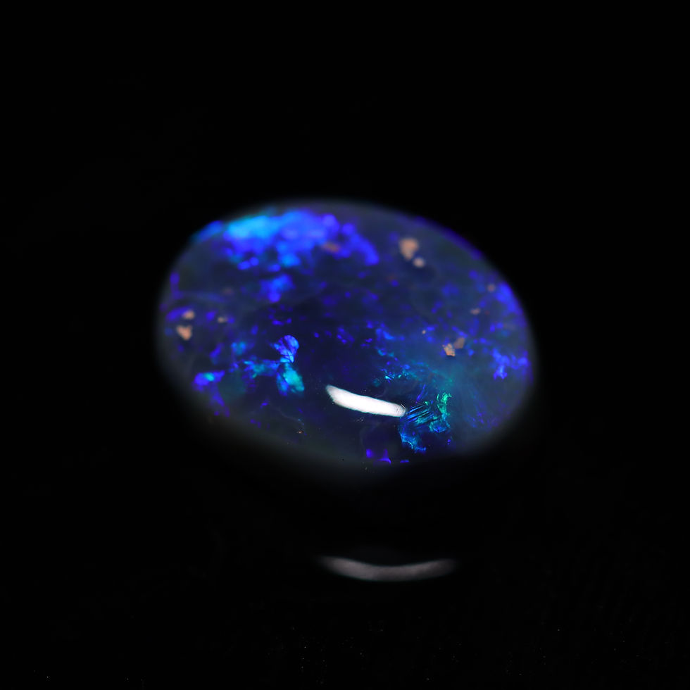 Thumbnail: 2.8ct Australian Black Opal 11.4x8.9x3.9mm