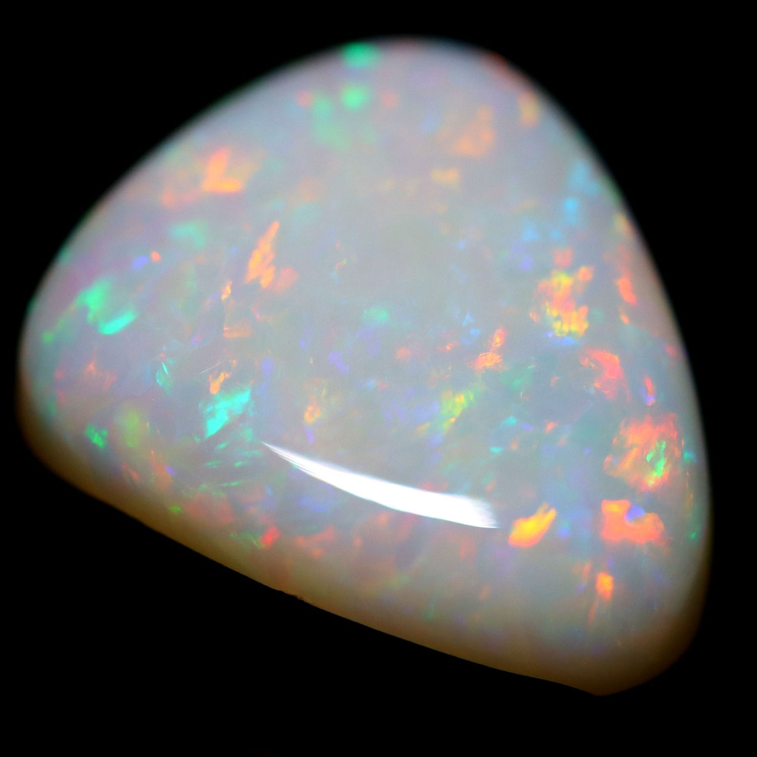 2.9ct Australian White Opal 11.1x9.7x4.3mm