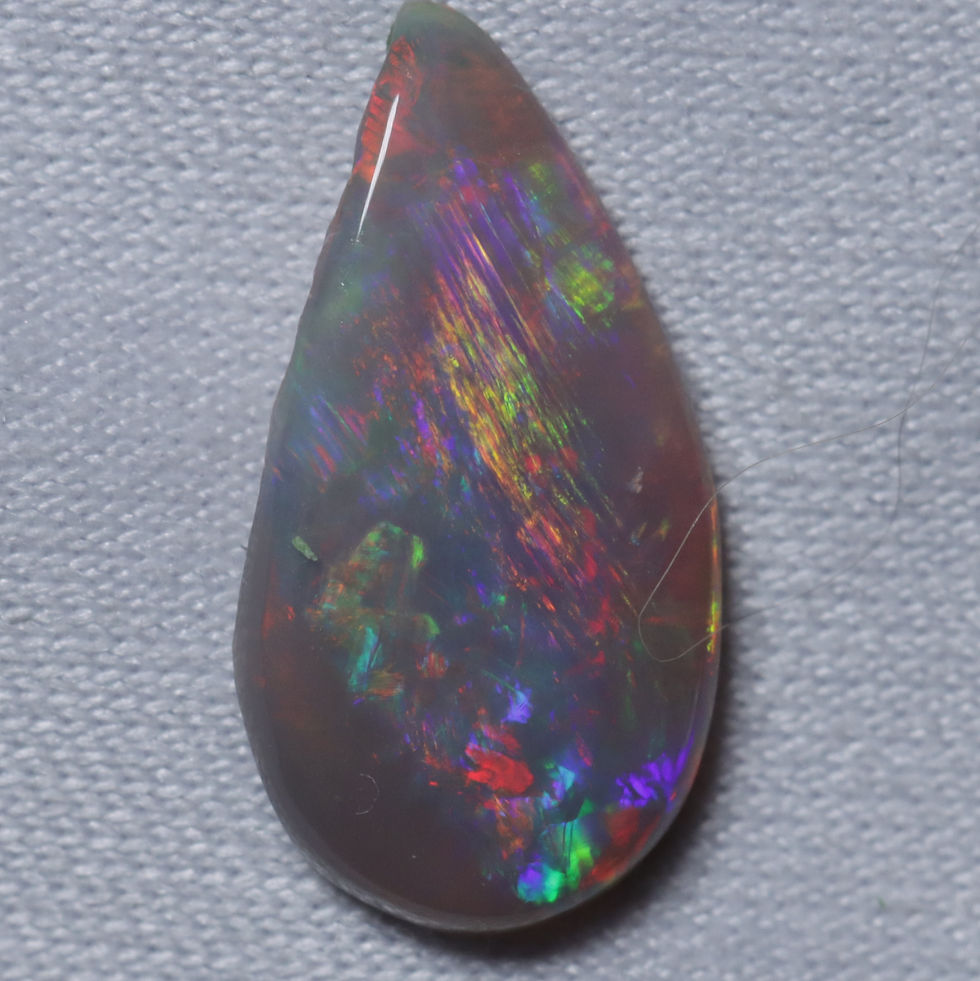 Thumbnail: 1.15ct Australian Dark Opal 13.5x7.1x2.2mm