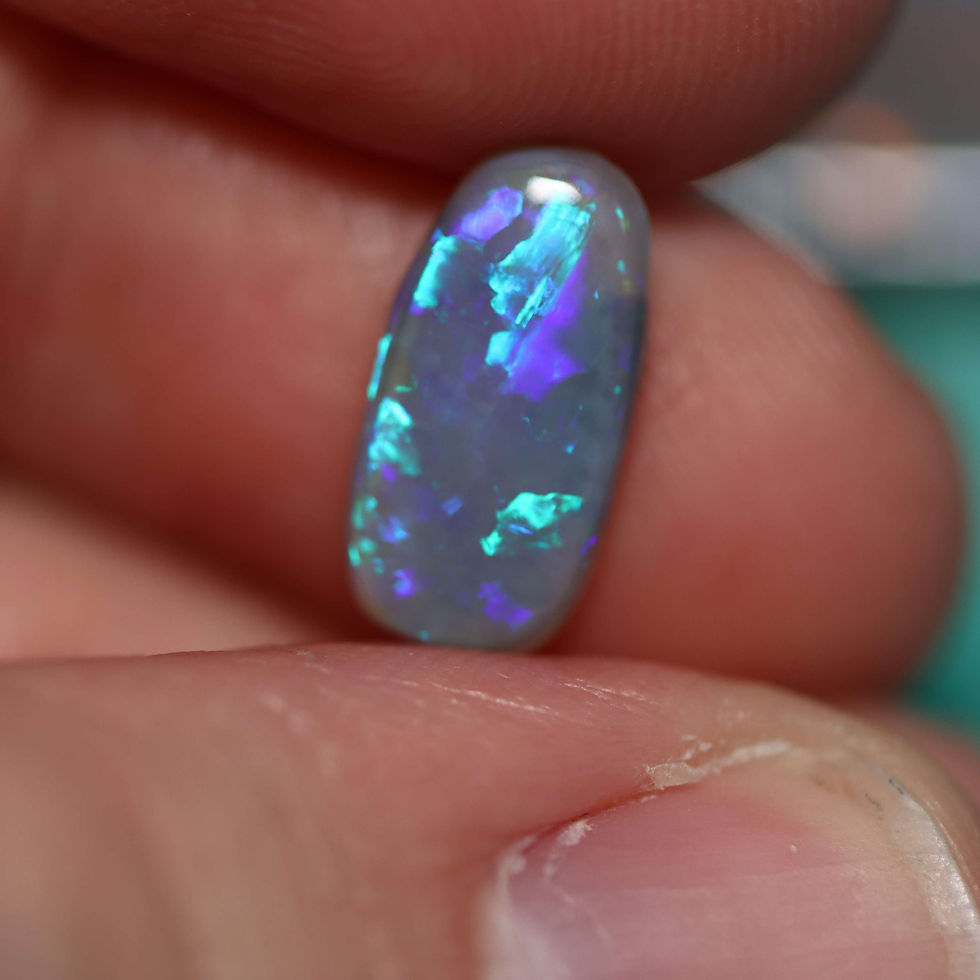 Thumbnail: 2.07ct Australian Dark Opal 13.7x7.0x2.7mm