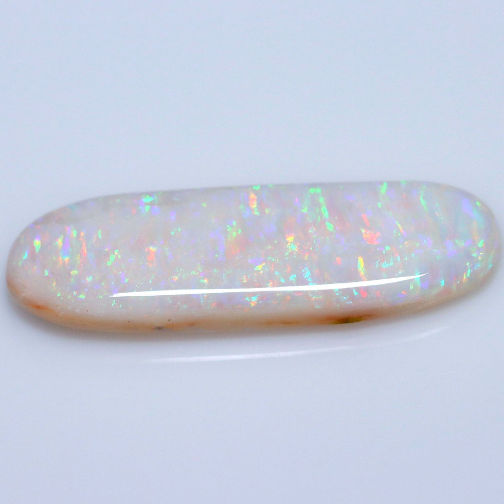 Thumbnail: 6.3ct White Opal 26x7.0x2.4mm
