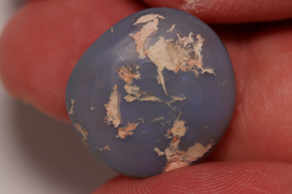 Thumbnail: 12.1ct Black Crystal Opal 18.4x17.3x6.4mm
