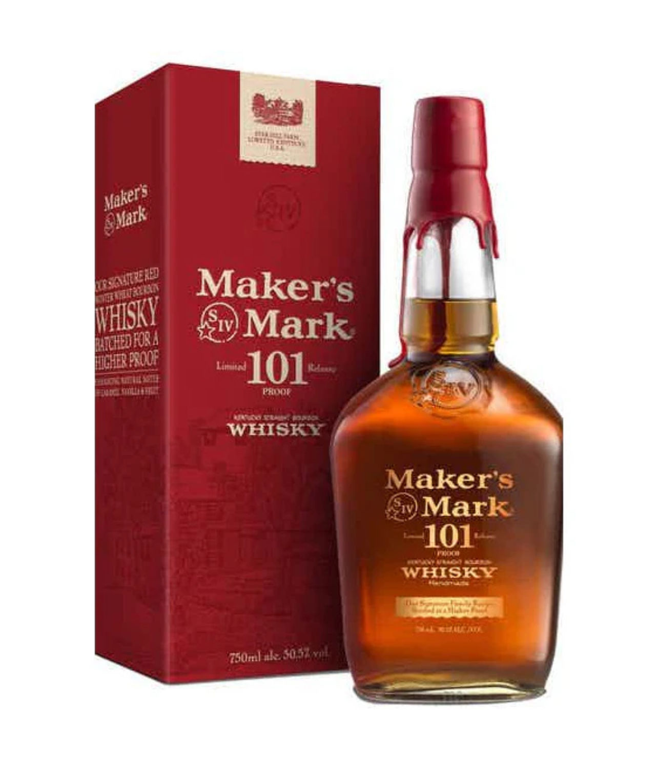 Maker's Mark 101 Proof Bourbon Whisky 750ml