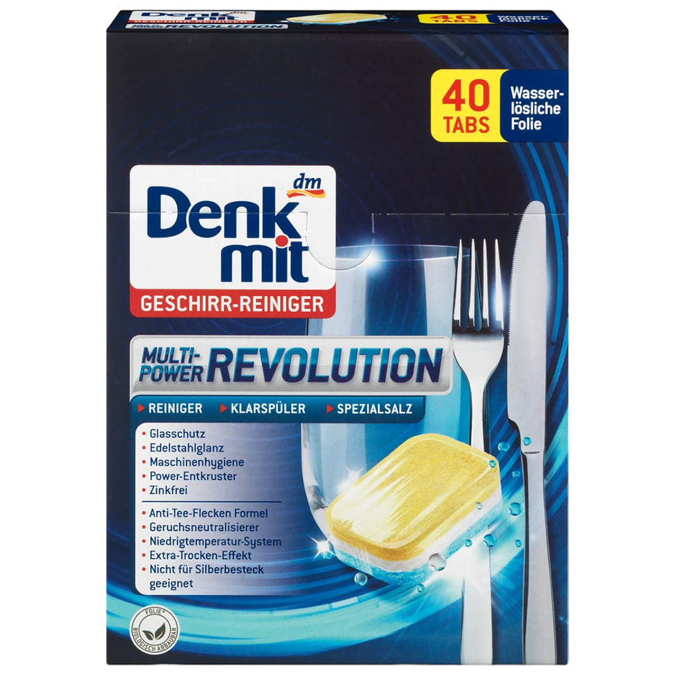 Таблетки для посудомоечных машин Denkmit Multi-Power Revolution