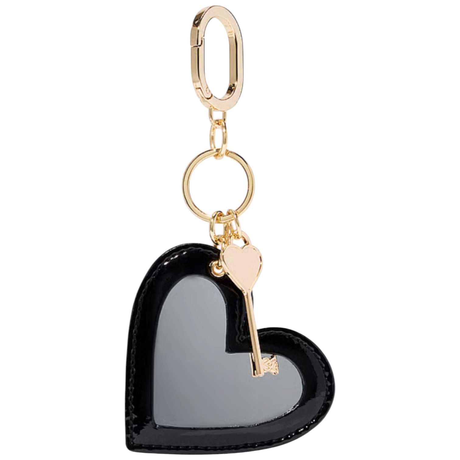Брелок Victoria’s Secret Key to Your Heart Bag Charm Keychain Black