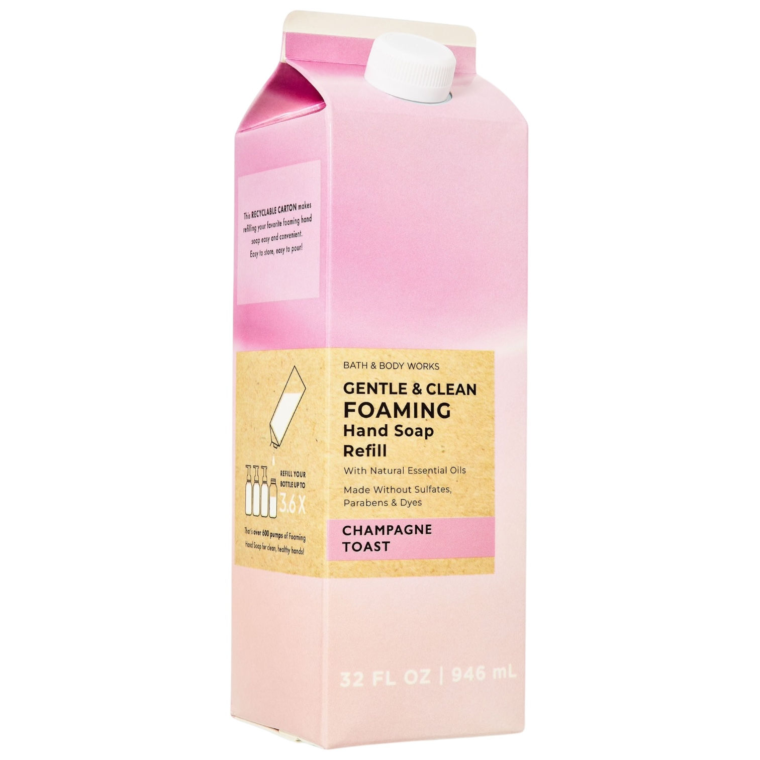 Мило-пінка для рук рефіл (запаска) Bath & Body Works Champagne Toast Soap