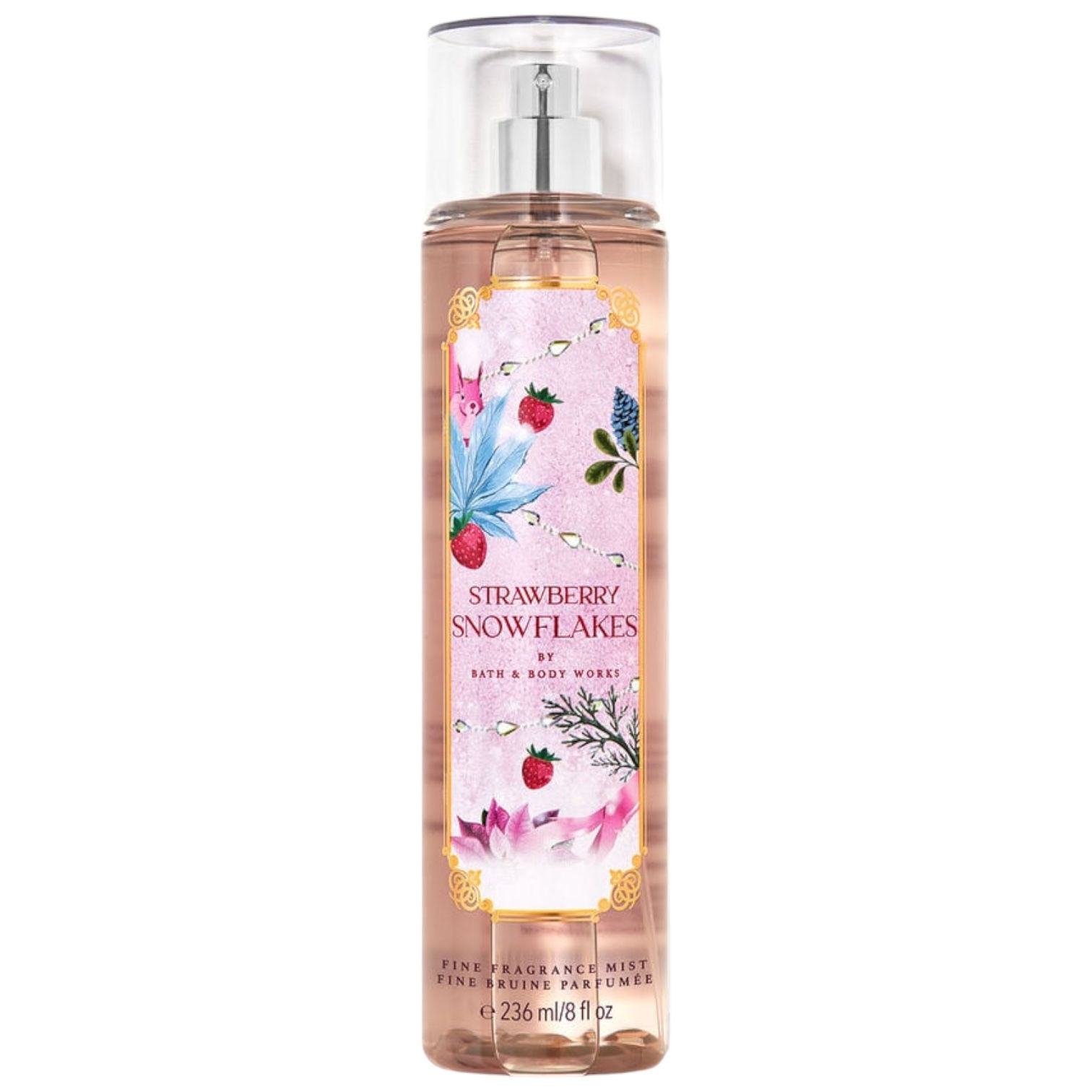 Парфумований спрей для тіла Bath & Body Works Strawberry Snowflakes Mist
