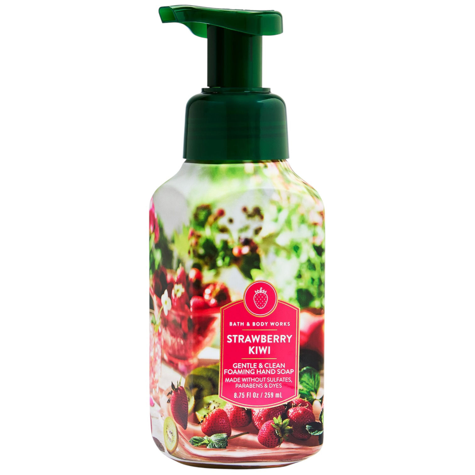 Мило-пінка для рук Bath & Body Works Strawberry Kiwi Foaming Soap