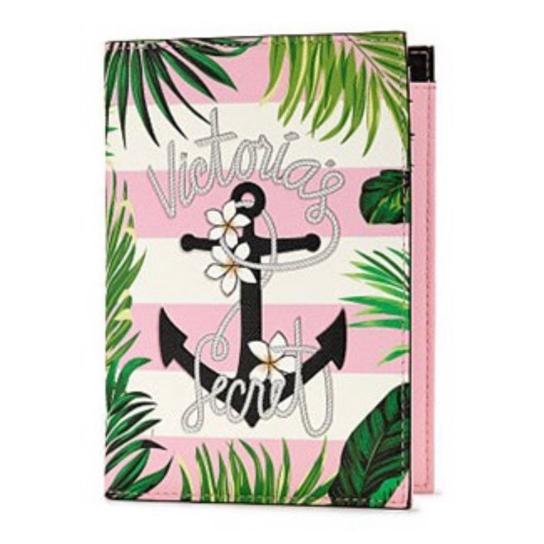 Обложка для паспорта Victoria’s Secret Passport Case Stripe Palm
