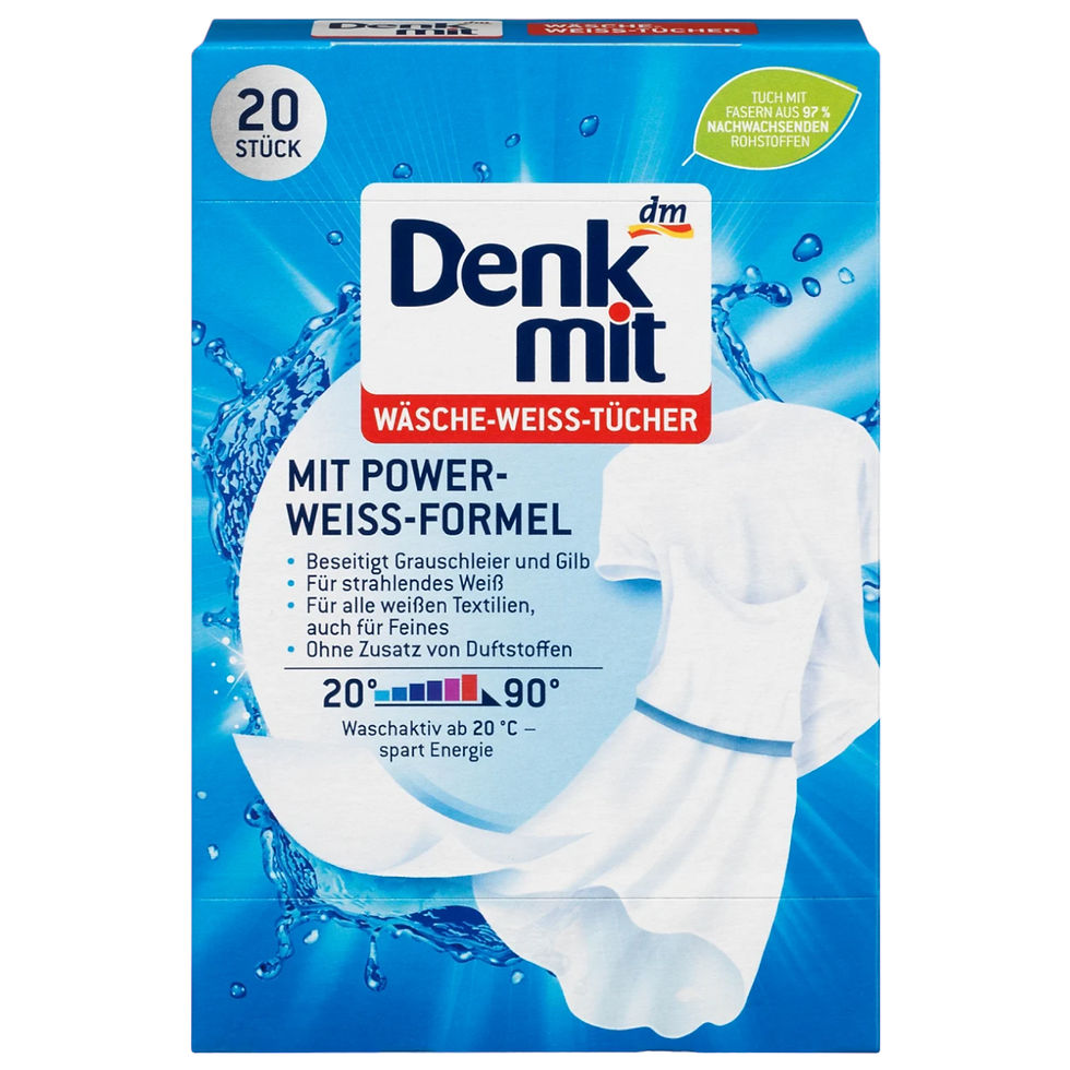 Салфетки для стирки белого белья Denkmit