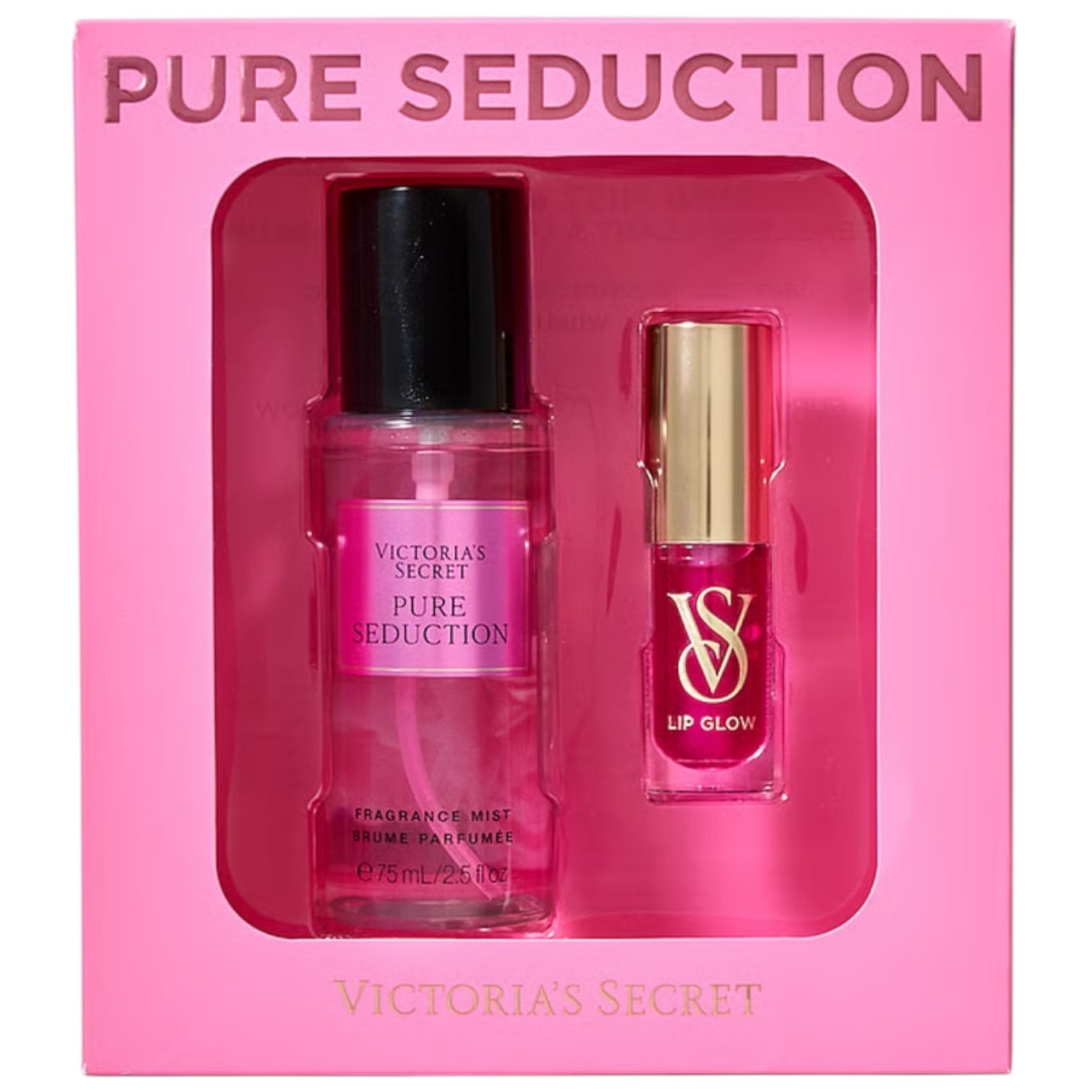 Подарочный набор Victoria’s Secret Pure Seduction Mist & Kiss Two-Piece Gift Set