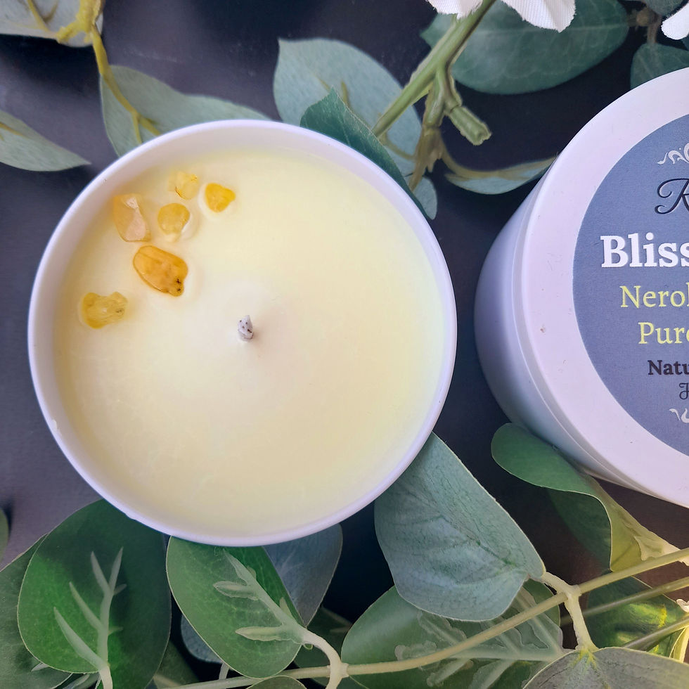 Thumbnail: Blissful Breeze Pure Essential Oil Blend Wellbeing Candle