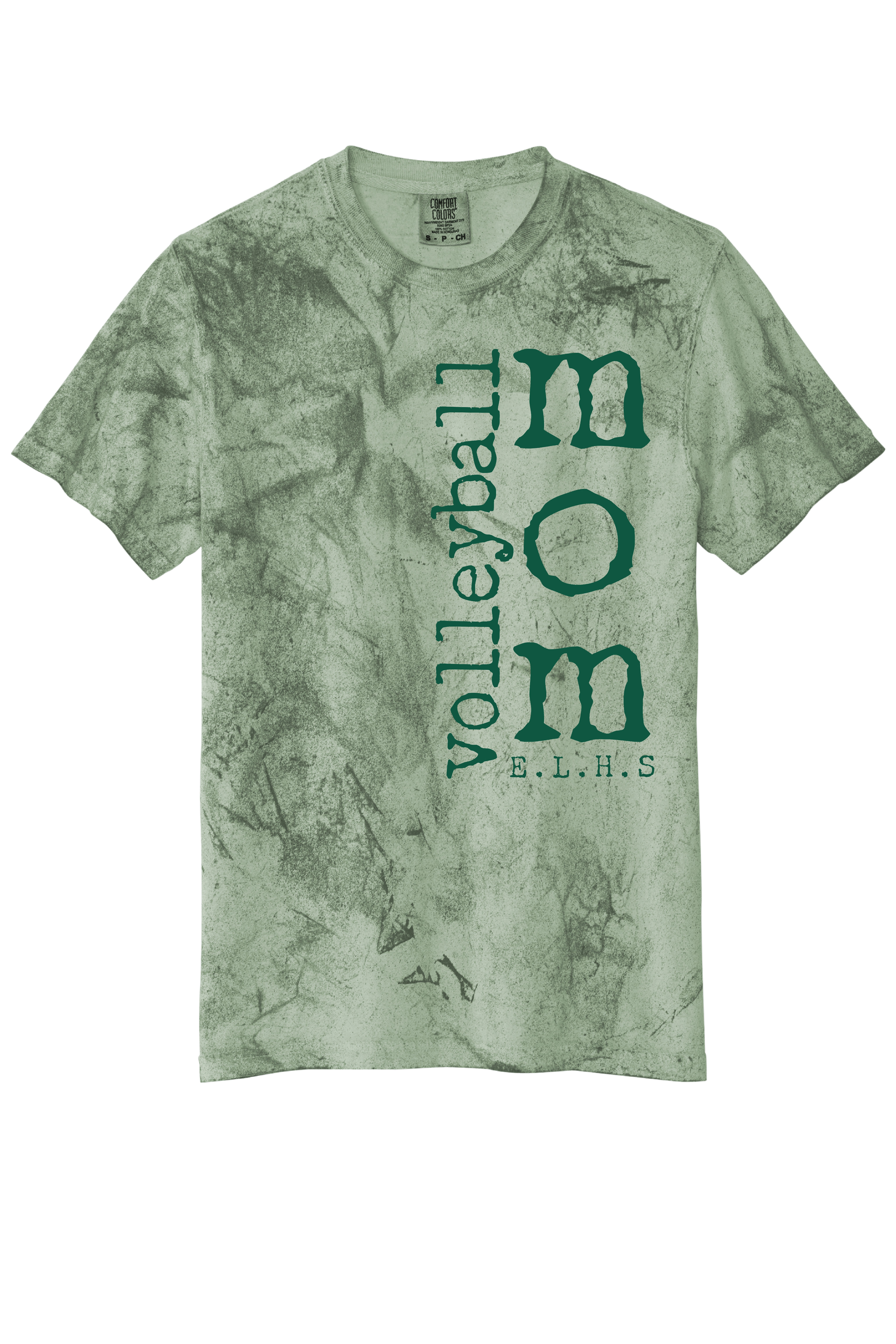 Volleyball Mom - Color Blast Unisex T-Shirt