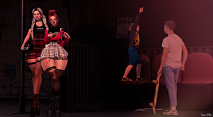 The Story of Two Girls in the City