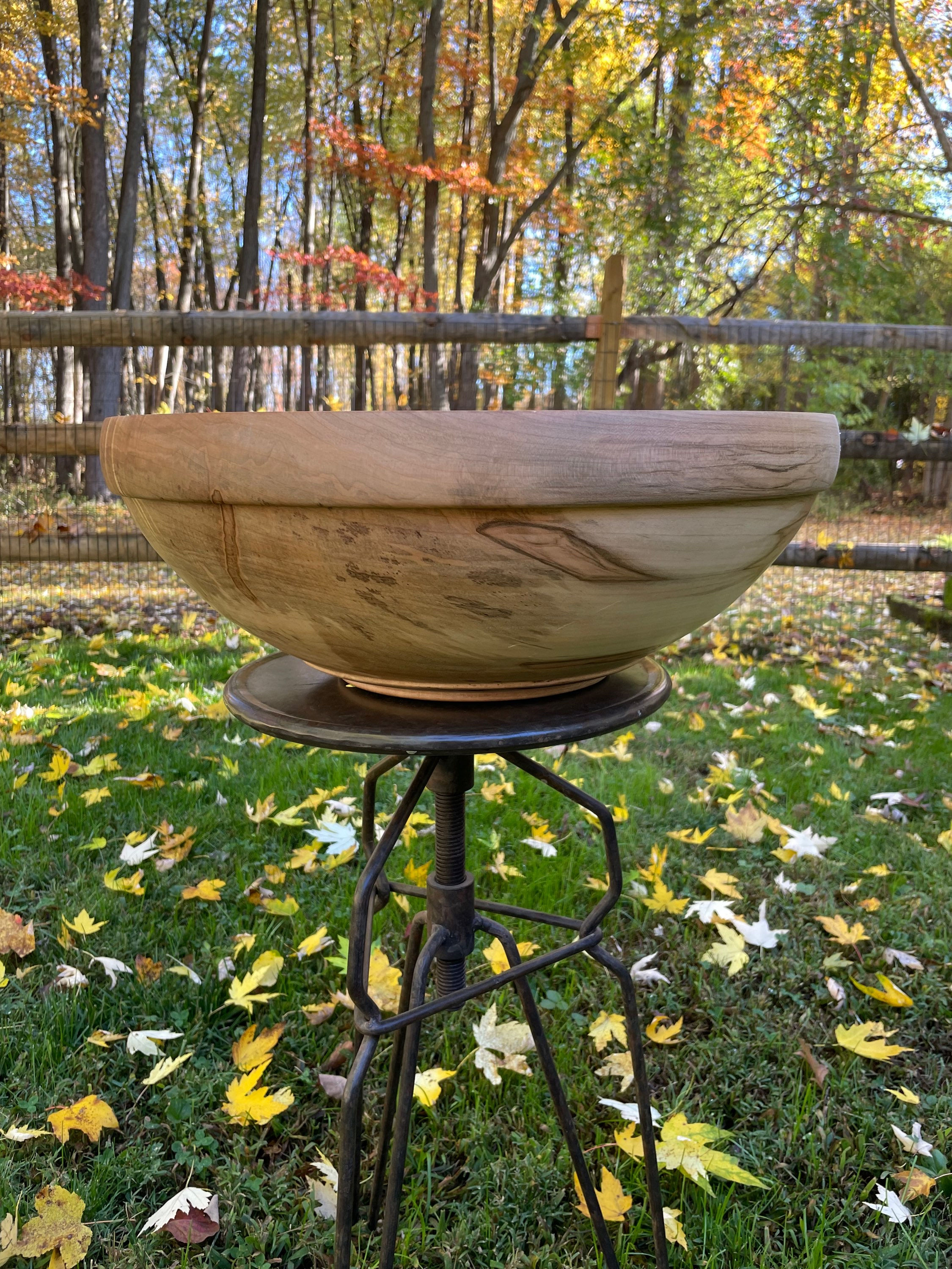 Quarter Keg maple bowl