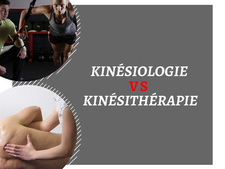 Kinésiologue VS Kinésithérapie