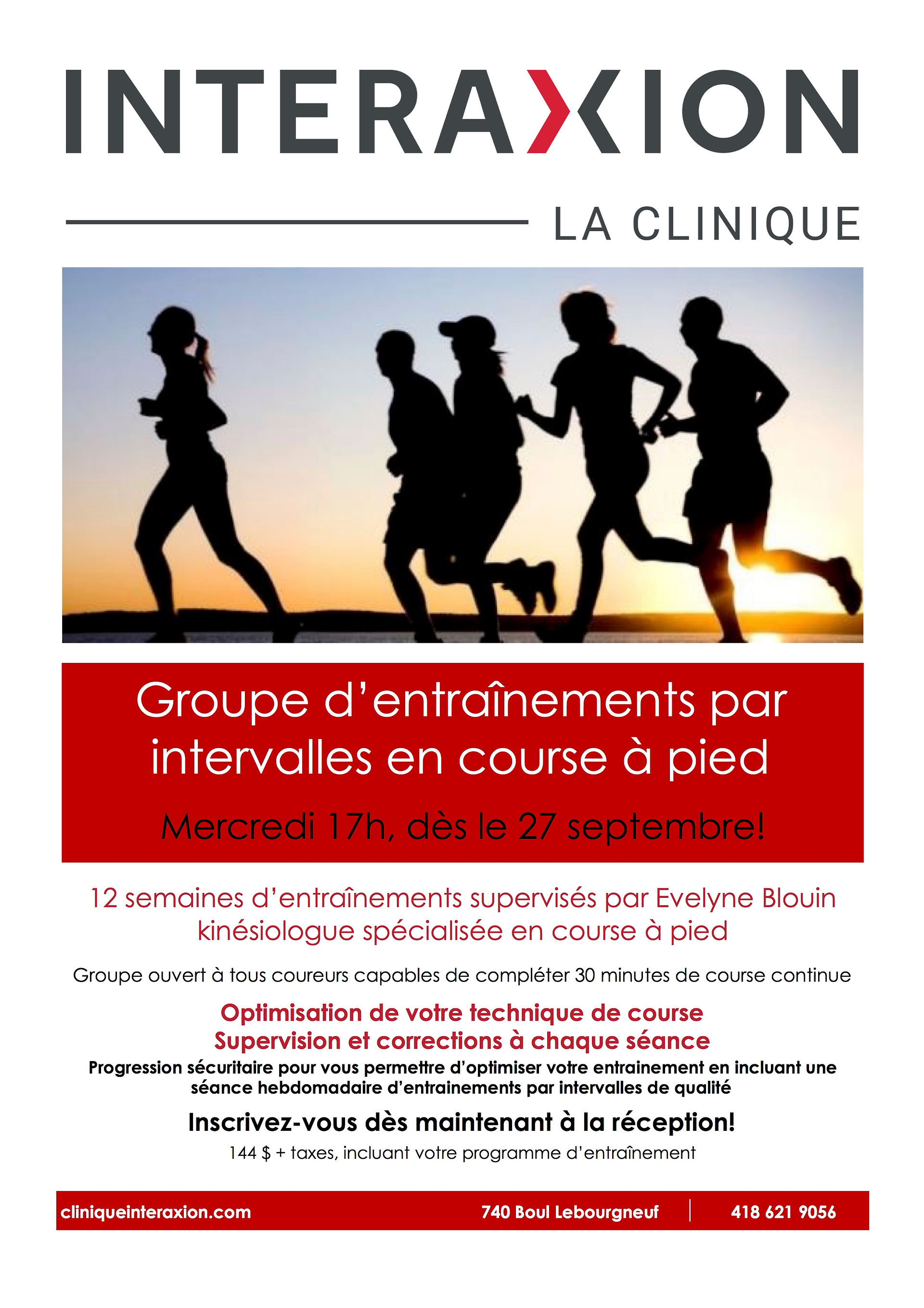 Groupe d'entraînement par intervalle