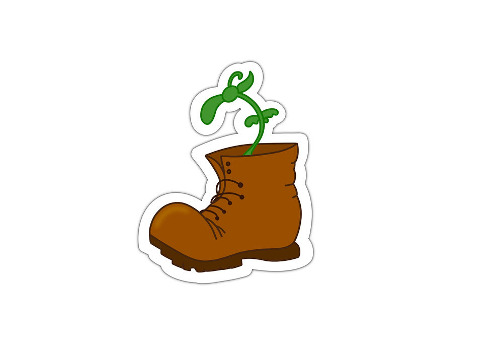 Thumbnail: Wall-e Boot Plant Sticker