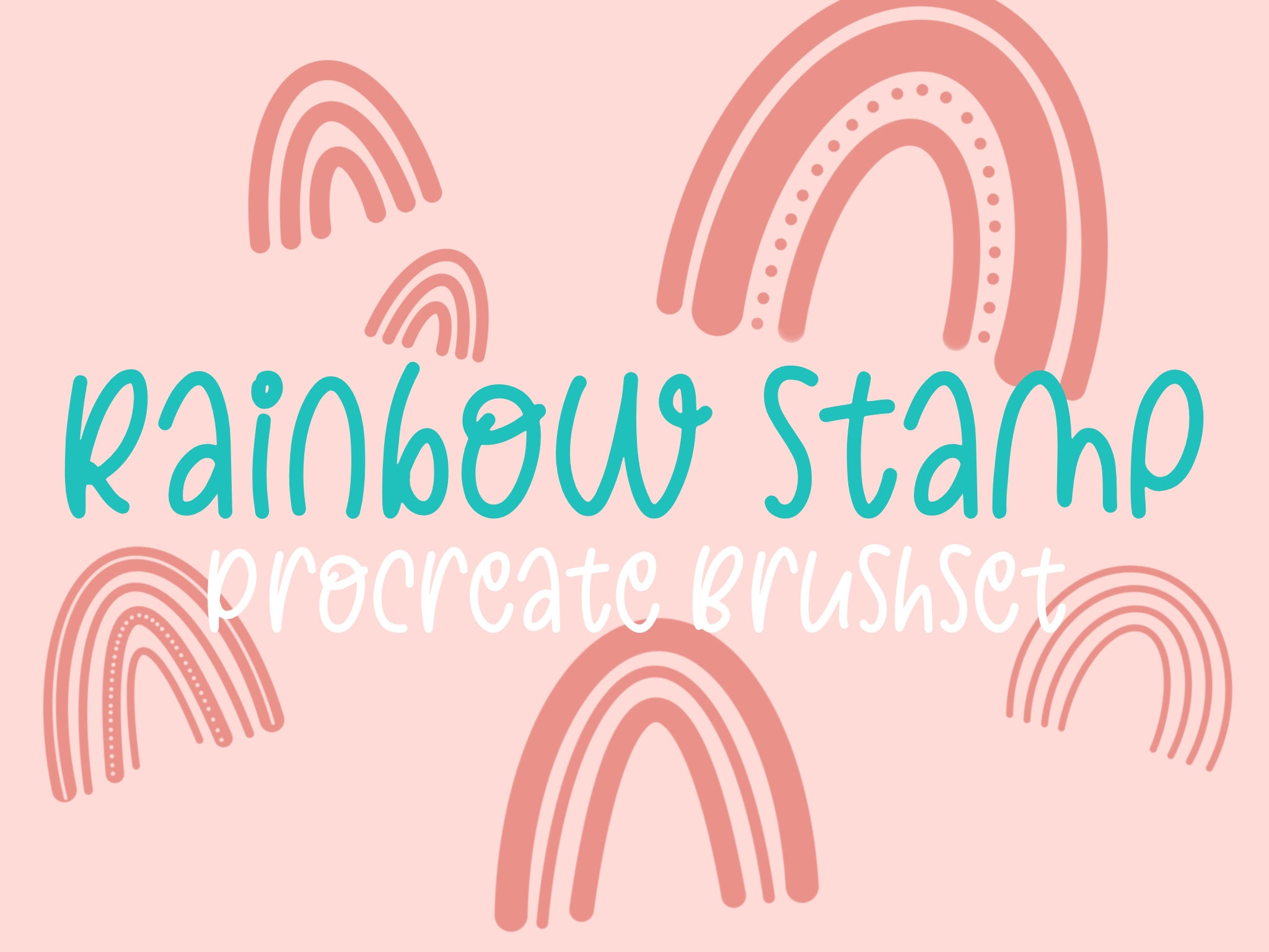 Rainbow Procreate Brushset