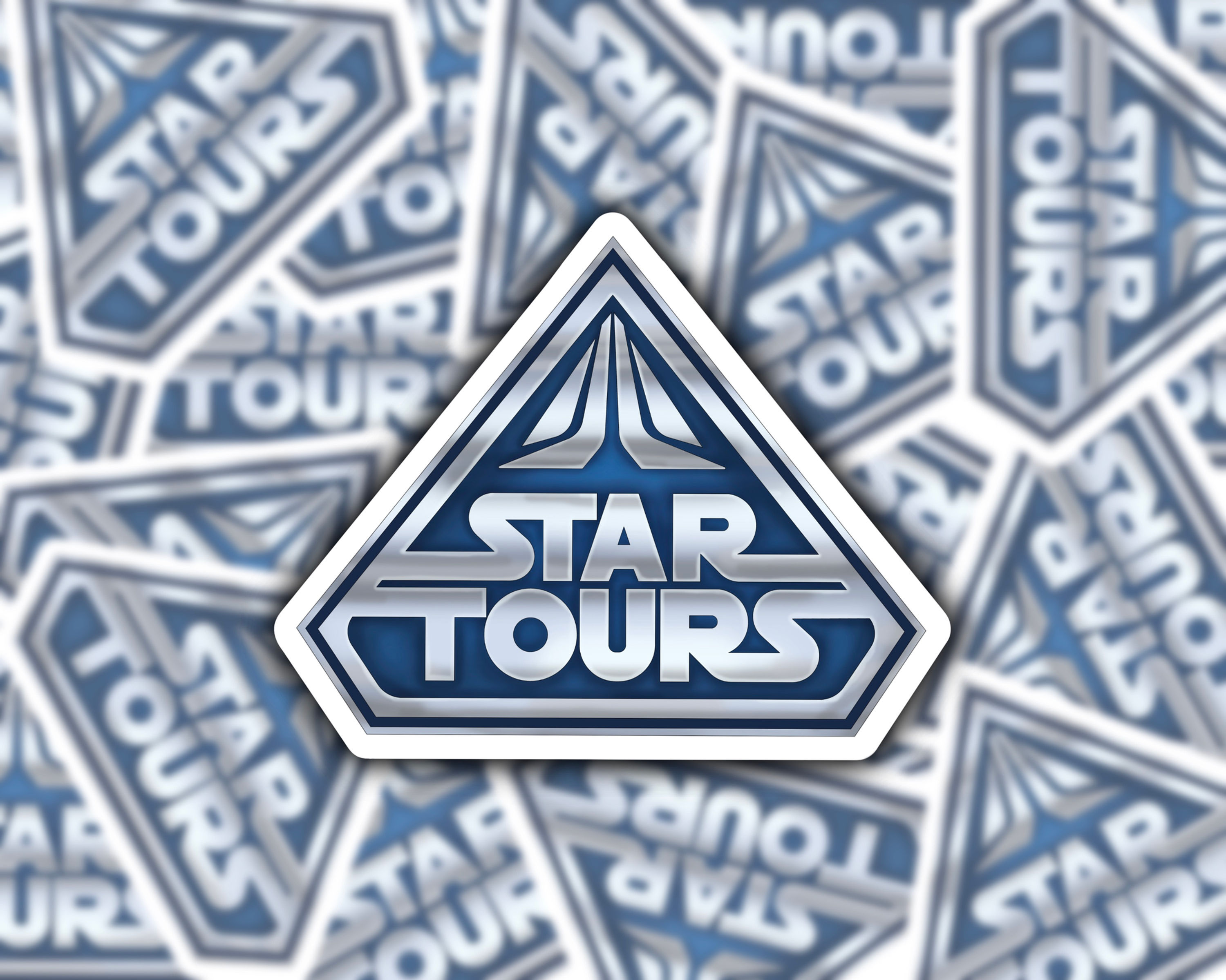 Disney Star Tours Sticker