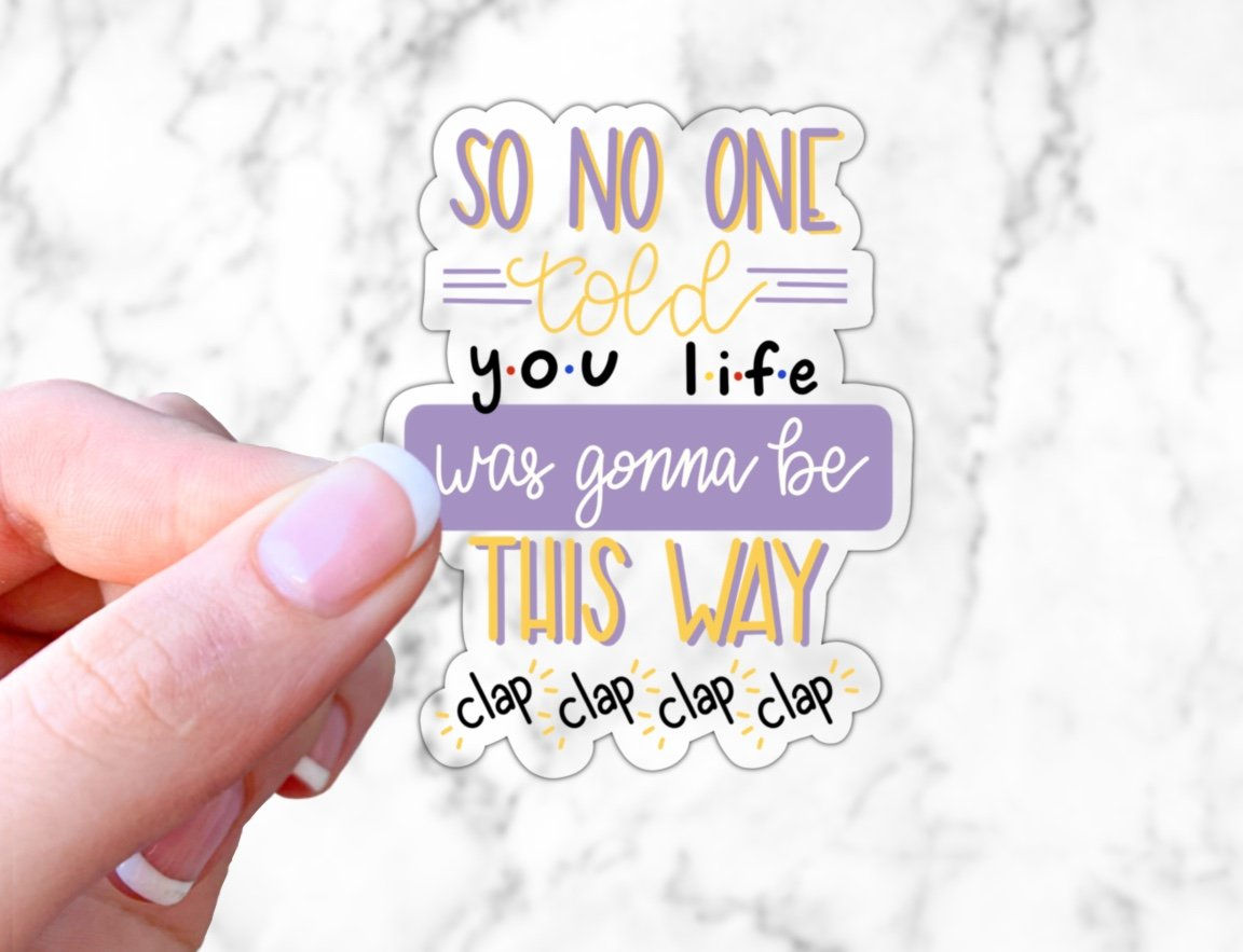 Clear Friends Theme Song Sticker