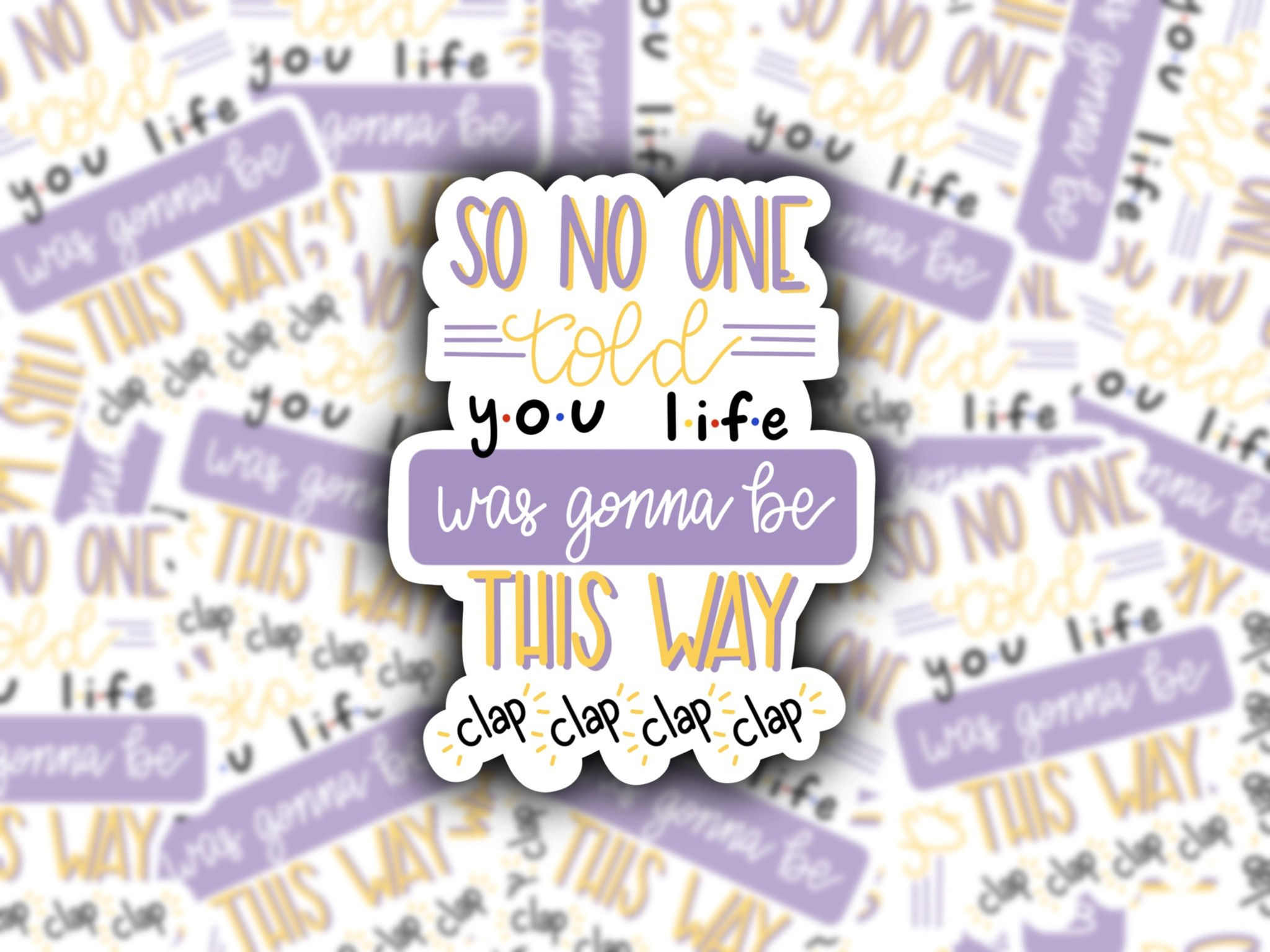Friends Theme Song Sticker