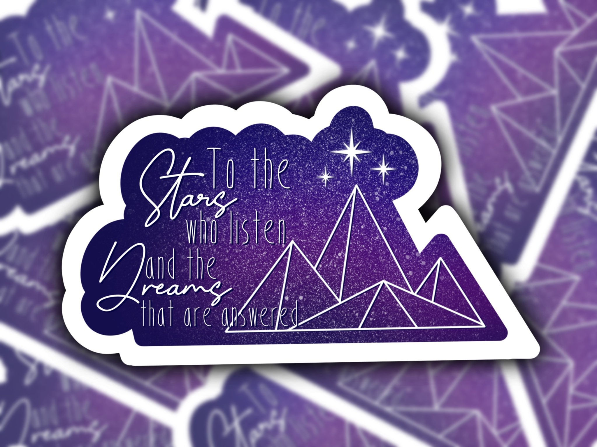 A Court of Thorns and Roses Quote Sticker