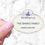 Thumbnail: Custom Made Personalized Disney World Name Tag Sticker.