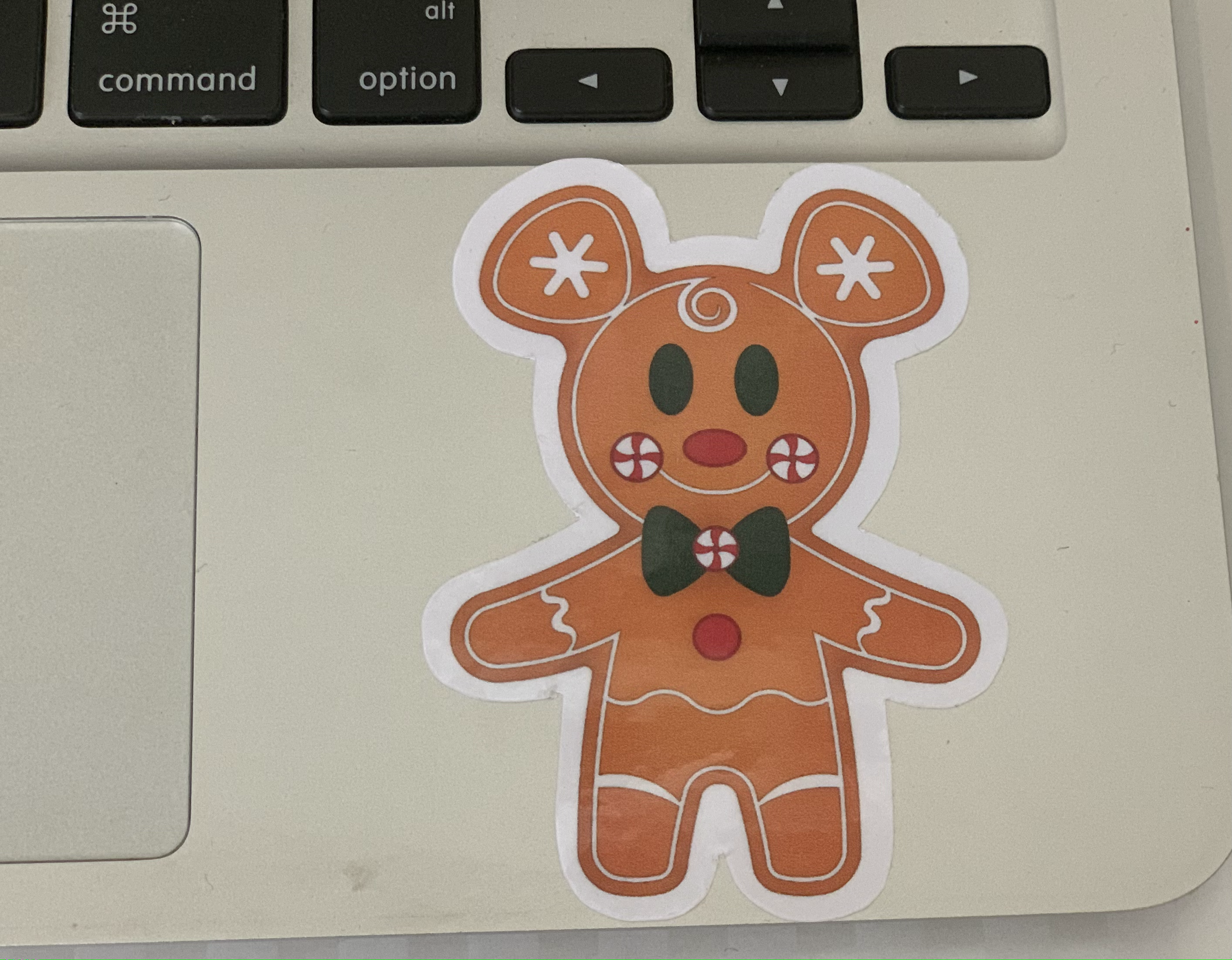 Disney Mickey Gingerbread Sticker | SimplyFangirlDesigns Disney Mickey Gingerbread Sticker | SimplyFangirlDesigns