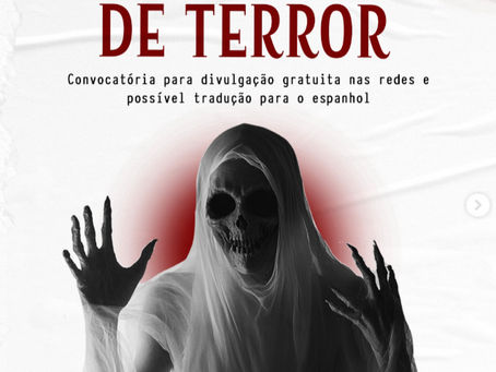 08/01/2026 | Convocatória de Microconto de Terror | Concursos Literários