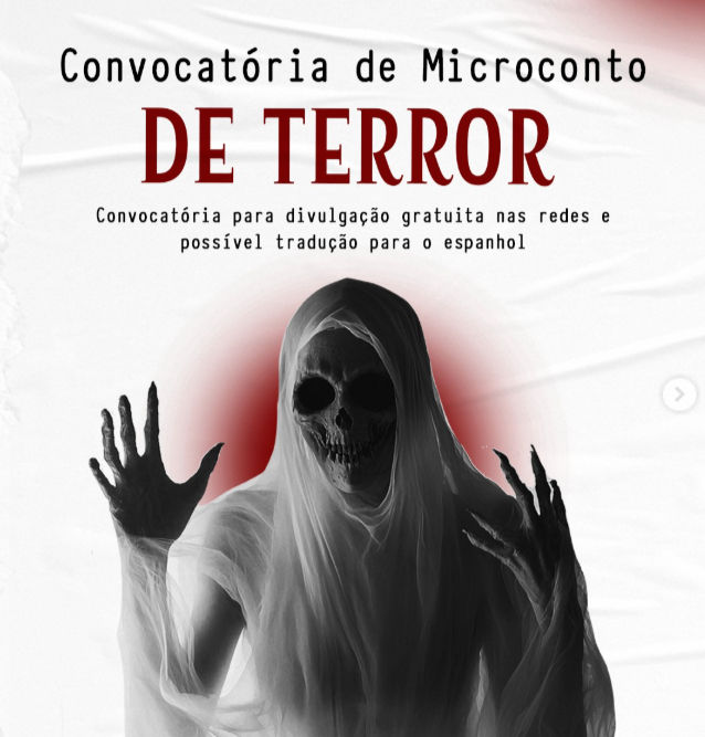 Concursos Literários - Convocatória de Microconto de Terror